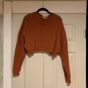 Altar'd State Cropped Knit Sweater
